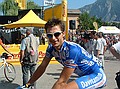 Tour de France - 17e etappe<br />Bourg d'Oisans - Le Grand Bornand<br />Servais bij de start in Bourg d'Oisans<br />FOTO: Liesbet Nijs